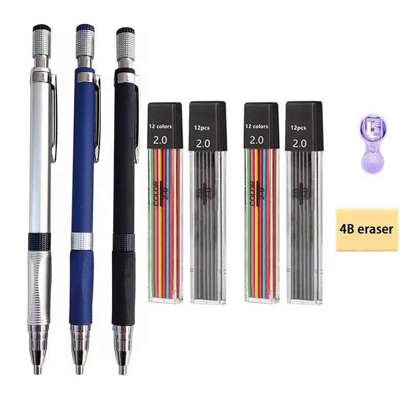 Staedtler Pencil Lumocolor - Ensemble de crayons mécaniques 2.0mm avec
