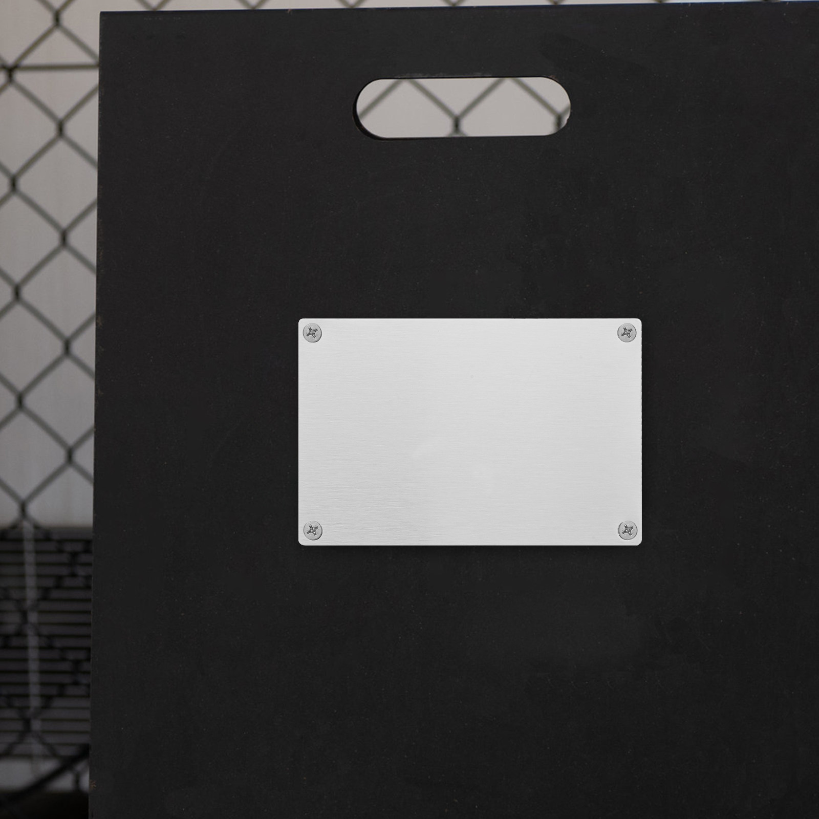 Yard Sign Blank - 5 panneaux vierges en acier inoxydable
