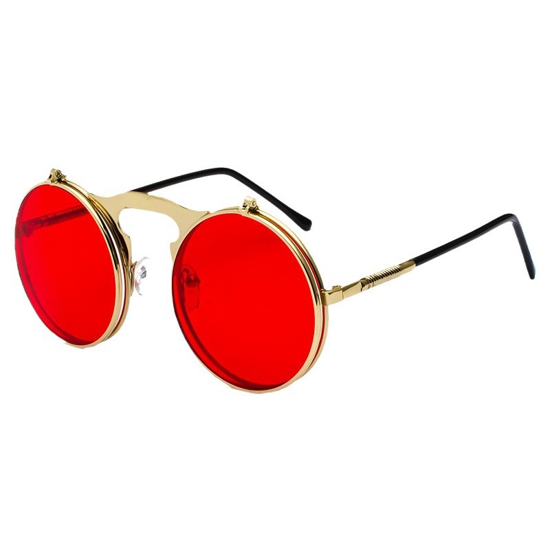 Lunettes de soleil rondes rétr - Metal Photo Panel avis et prix