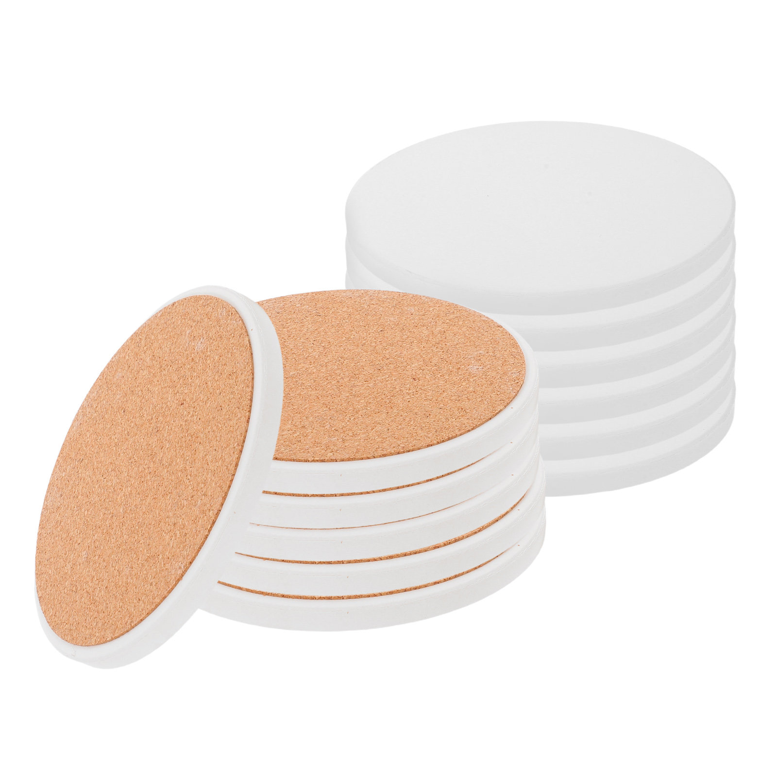 12 sous-verres ronds en cérami - Coaster Sublimation Blank avis et prix