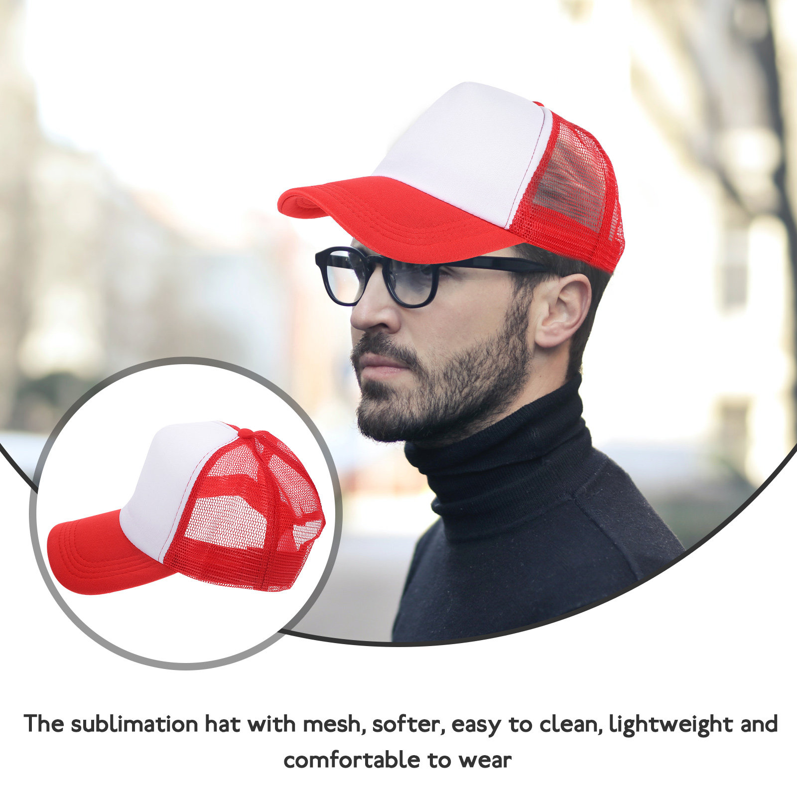 10 casquettes de baseball vier - Hat Sublimation Blank avis et prix