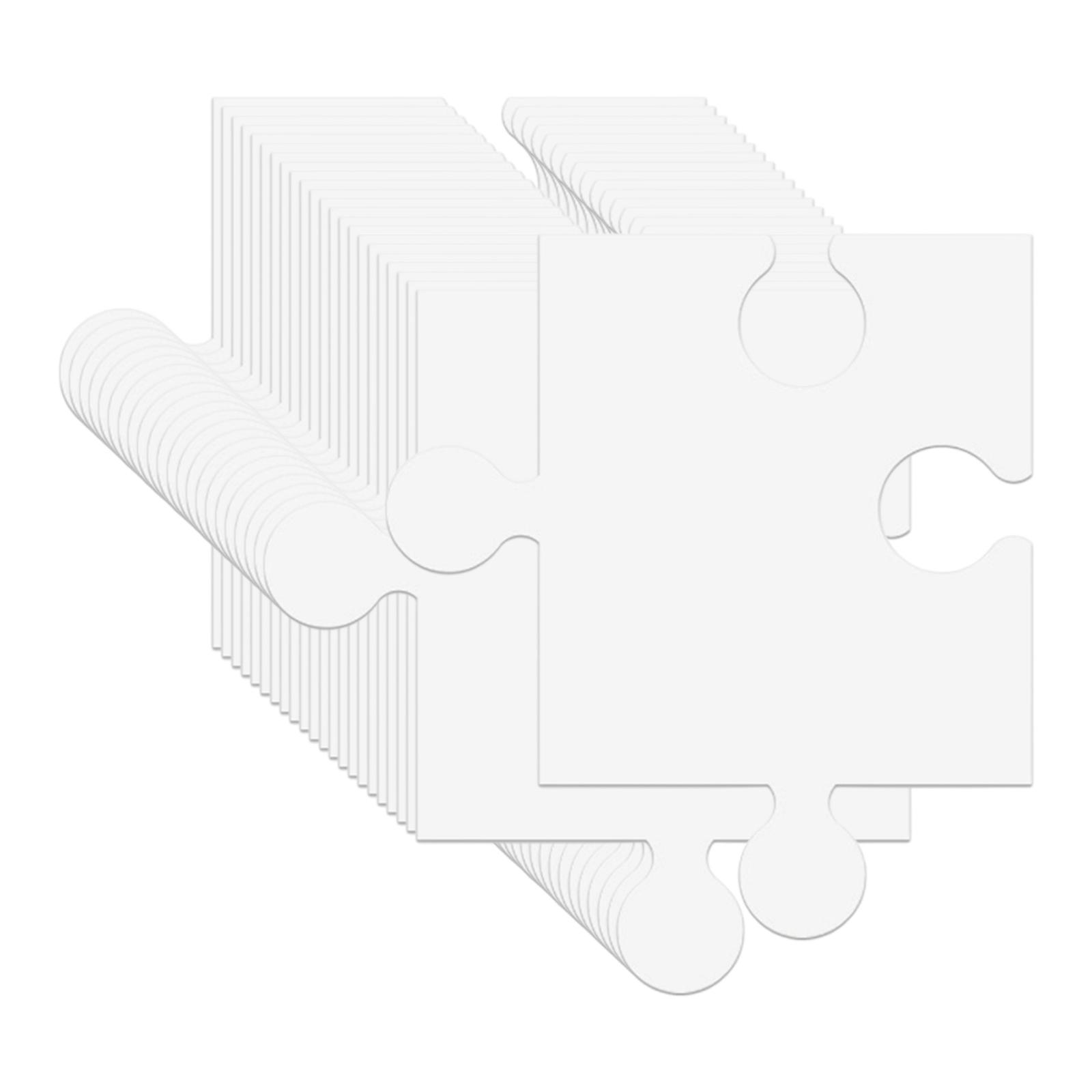 24 pièces de puzzles vierges e - Puzzle Blank White avis et prix