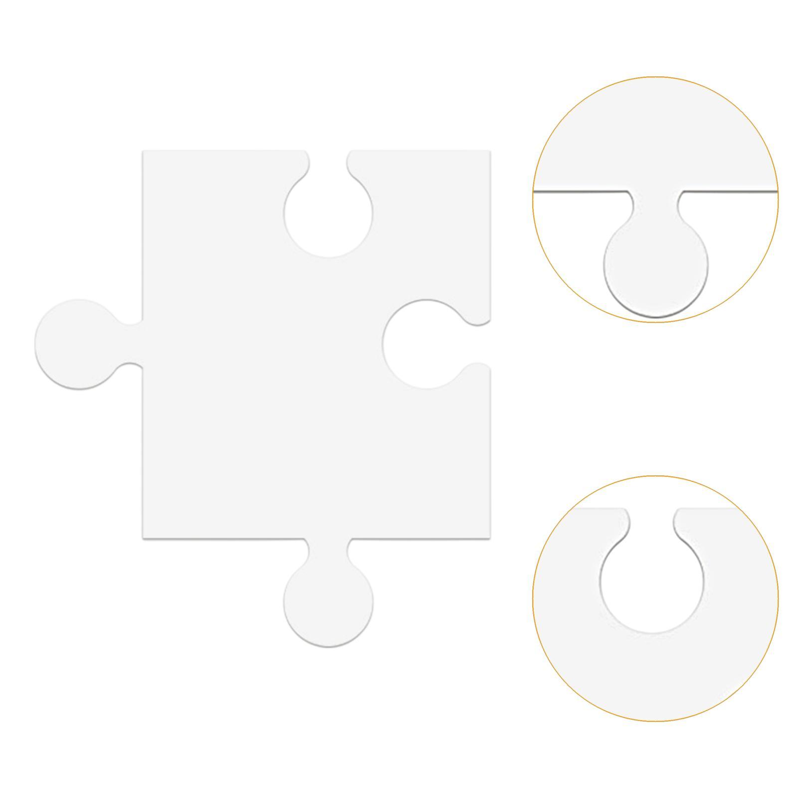 24 pièces de puzzles vierges e - Puzzle Blank White avis et prix