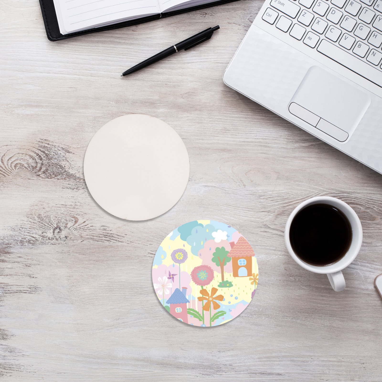 10 pièces de sous-verres en bo - Coaster Sublimation Blank avis et prix